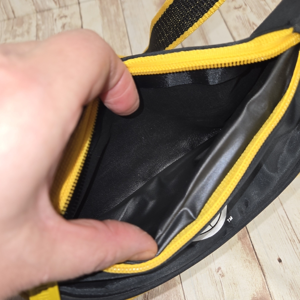 Pittsburgh Steelers Fanny Pack NFL Team A.D.S. Sports Fanny Pack Belt Bag Black - Picture 5 of 15